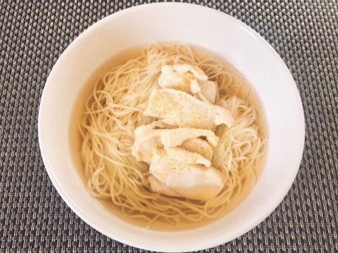 ゆず香る 鶏塩そうめん